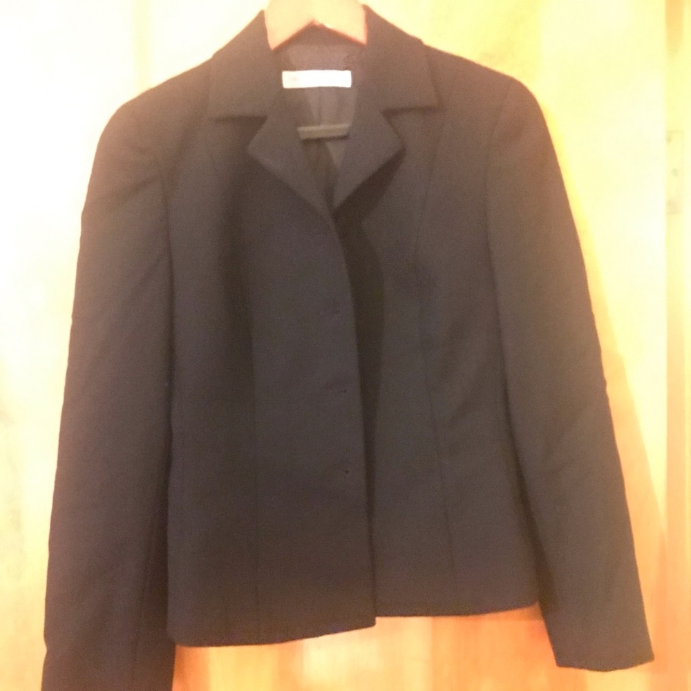Vintage, black Armani suit.  Suit jacket + pants.